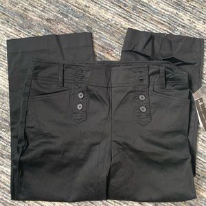 Black Capri dress pants NWOT